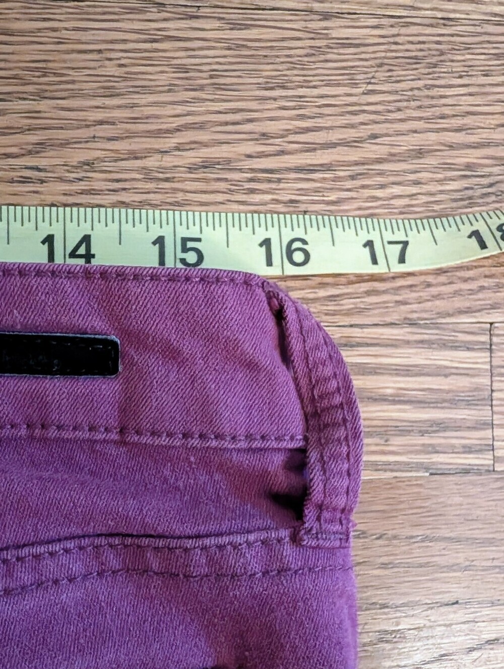 Kut from the Kloth Women's Purple Straight Leg Slim Fit Jeans Size 10 - Picture 6 of 8